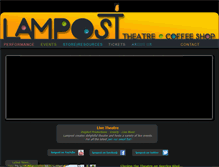 Tablet Screenshot of lampost.com